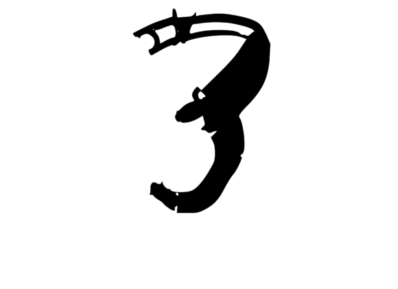 Bold Rotten Decaying Mono Number 3