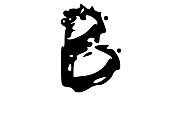 Decaying Rotten Mono Letter B