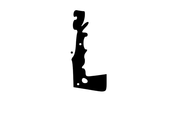 Decaying Rotten Mono Letter L