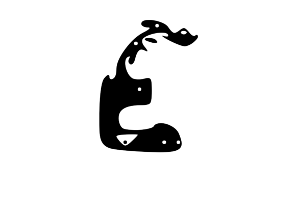 Decaying Rotten Mono Symbol Sterling